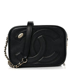 Calfskin CC Mania Camera Case Black