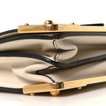 City Calf Saffiano Cahier Bag Talco Black