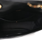 Lambskin Chevron Quilted Medium Loulou Black