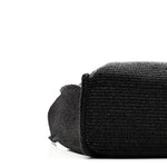 Raffia Medium G Tote Black
