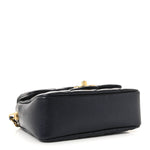 Iridescent Caviar Quilted Mini My Perfect Flap Black