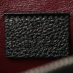 Grainy Calfskin Medium Zumi Top Handle Bag Black