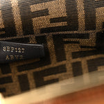 Shiny Nappa Medium Fendi First Caramello