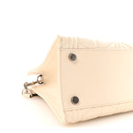 Cafskin Web Quilted Large Dionysus Tote Bag White