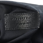 Grained Lambskin Monogram Large Niki Chain Satchel Black