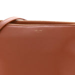 Lambskin Large Trio Crossbody Bag Tan