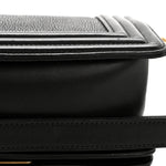 Galuchat Stingray Small Boy Flap Black