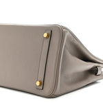 Taurillon Novillo Birkin 30 Gris Asphalte