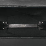 Calfskin G Chain Clutch Black
