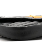 Calfskin New Wave Chain Pochette Black