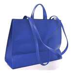Vegan Leather Large Shopping Bag Painters Tape
