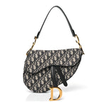 Oblique Saddle Bag Blue