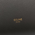 Baby Grained Calfskin Micro Belt Bag Grey