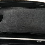 Caviar Quilted Sweetheart Vanity Case Black