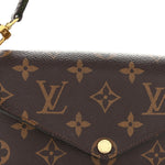Monogram Felicie Strap & Go Kaki