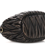 Nappa Matelasse Pouch Sand Coffee