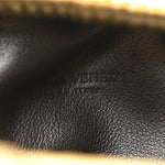 Metallic Bark Calfskin The Mini Pouch Gold