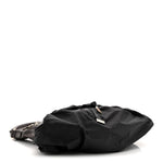 Satin Ballet Evening Bag Black
