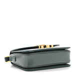 Shiny Calfskin Teen Triomphe Petrol