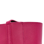 Calfskin XXS Everyday Tote Rose Magenta Black
