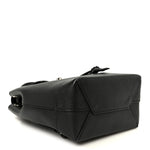 Calfskin Lockme Mini Backpack Black