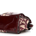 Nova Check Heart Print Pilgrim Satchel Berry