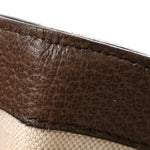 GG Supreme Monogram Web Small Neo Vintage Double Flap Messenger Bag Beige New Acero