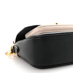 Grained Calfskin Lockme Tender Black
