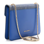 Galuchat Calfskin Serpenti Forever Crossbody Bag Blue
