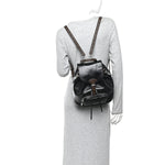 Lambskin Monogram Montsouris Vibe PM Black