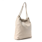 Lambskin Matelasse Large Jamie Pochon Crema Soft