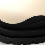 Calfskin The Tire Chelsea Boots 38 Sea Salt Black