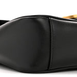 Calfskin Matelasse Small GG Marmont Shoulder Bag Black