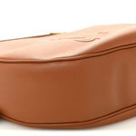 Supple Calfskin Medium Triomphe Heloise Shoulder Bag Tan
