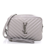 Calfskin Matelasse Monogram Lou Camera Bag Granite