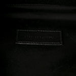 Grain De Poudre Matelasse Chevron Monogram Cassandre Flap Pouch Natural Dark