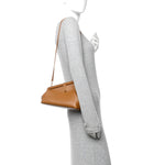 Shiny Nappa Small Fendi First Caramello