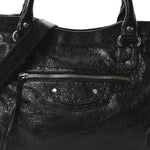 Agneau Arena Silver Hardware Medium Le City Black