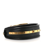 Calfskin Small Nile Bracelet Minaudiere Bag Black