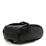 Calfskin Matelasse GG Marmont Flap Backpack Black