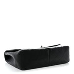 Caviar Quilted Jumbo Single Flap Black