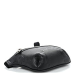 Piuma Calfskin Jumbo GG Embossed Small Belt Bag Black