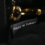 Denim Canapa Logo Tote Black