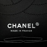 Aged Calfskin Quilted 2.55 Reissue 225 Flap So Black