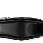 Caviar Quilted Medium Boy Flap Black