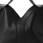 Calfskin Y Tote Black