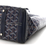 Goyardine Voltaire III Tote Navy