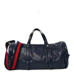 Piuma Lux Energy Monochrome Double G Duffle Bag Blue