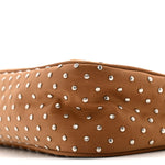 Tessuto Nylon Studded Mini Re-Edition Bag Brandy