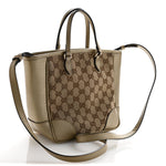 Monogram Mini Bree Tote Golden Beige